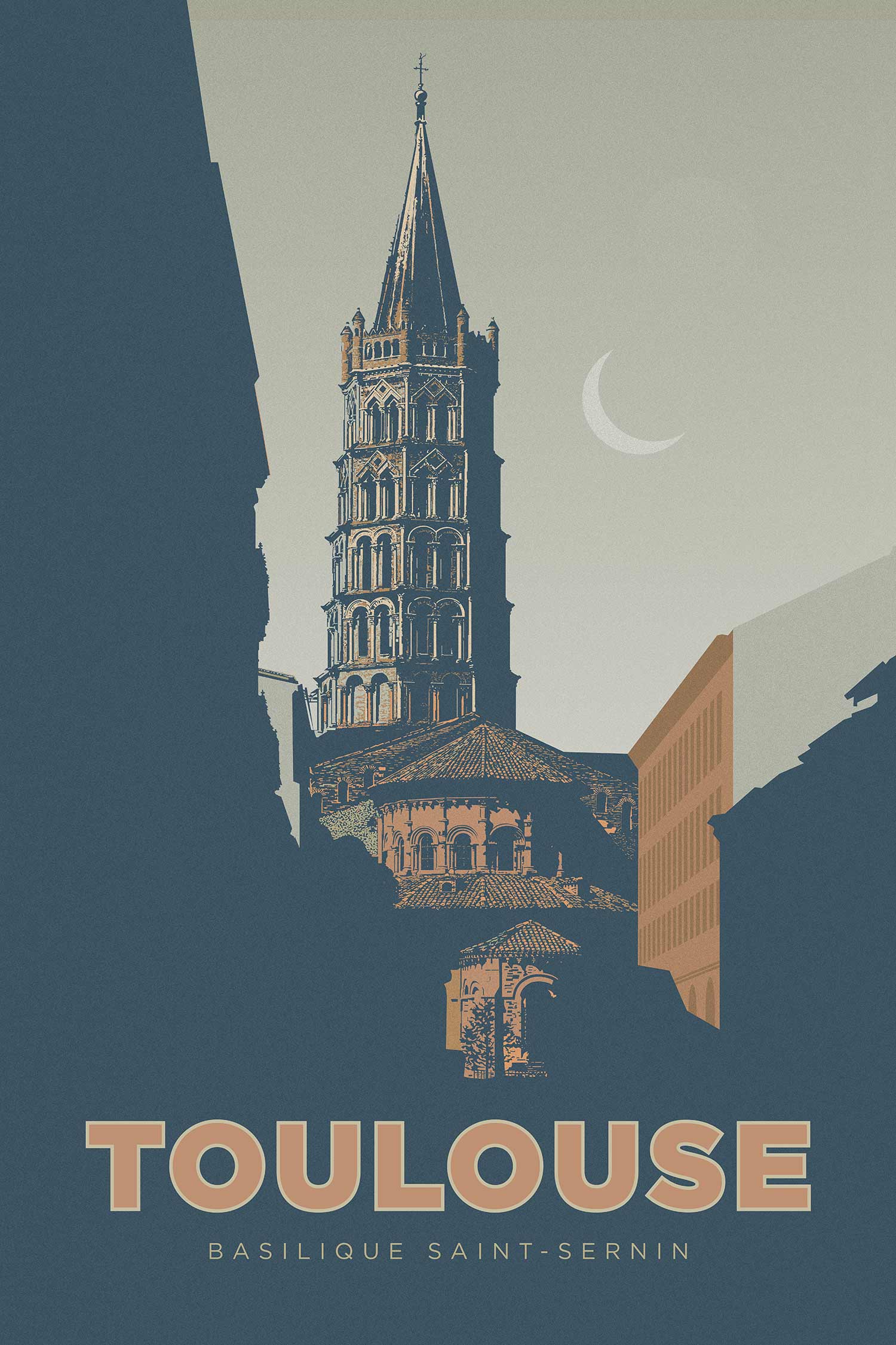 Basilique Saint-Sernin; Toulouse, France