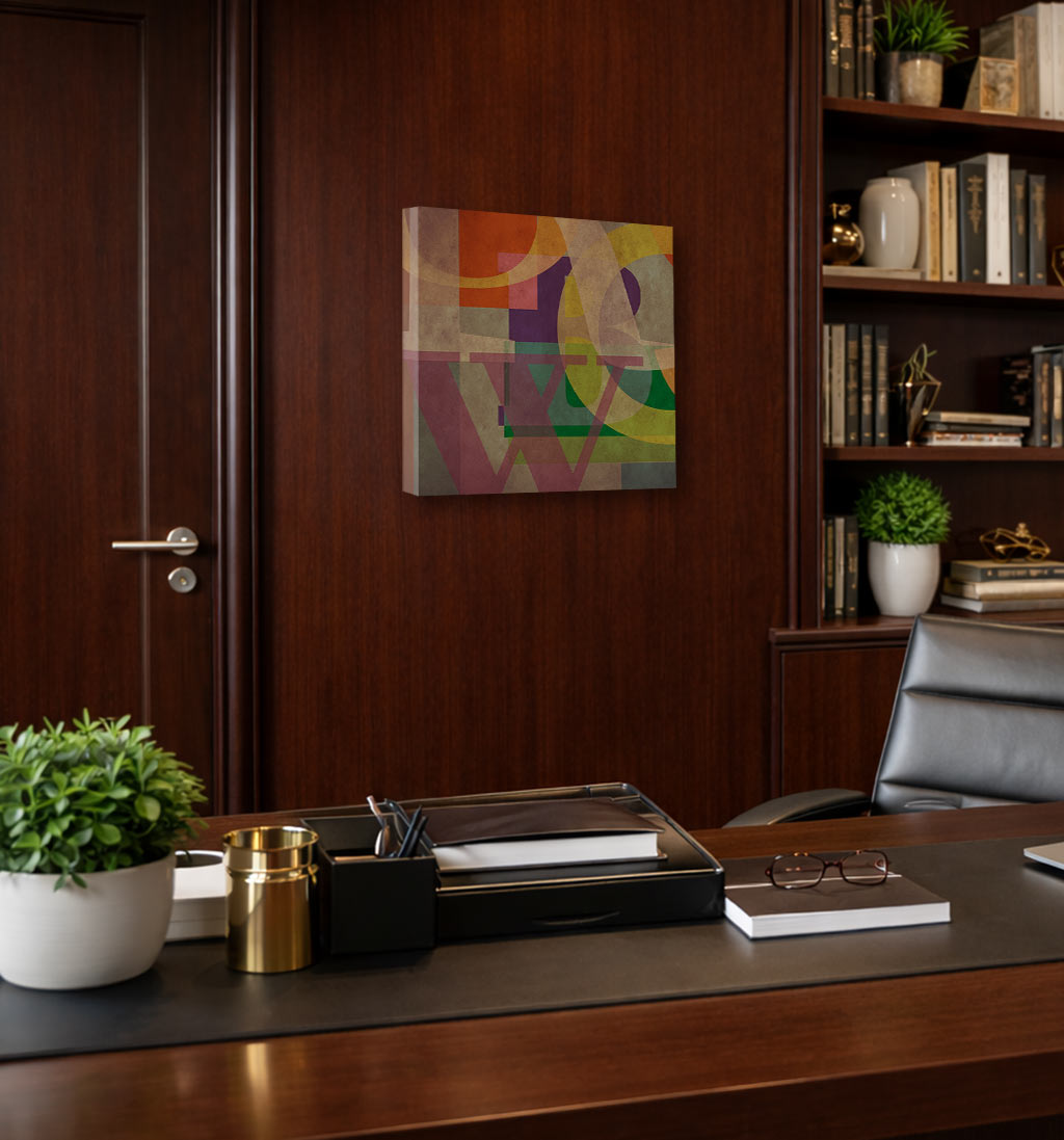 Abstract Typographic Montage No. 3